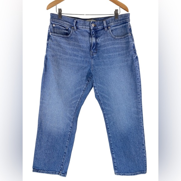 Madewell The Petite '90s Straight Jean in Enmore Wash Sz 32P - Picture 16 of 16